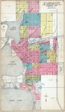 Fairmont, Lake Sisseton, Lake George, Budd Lake, Martin County 1911